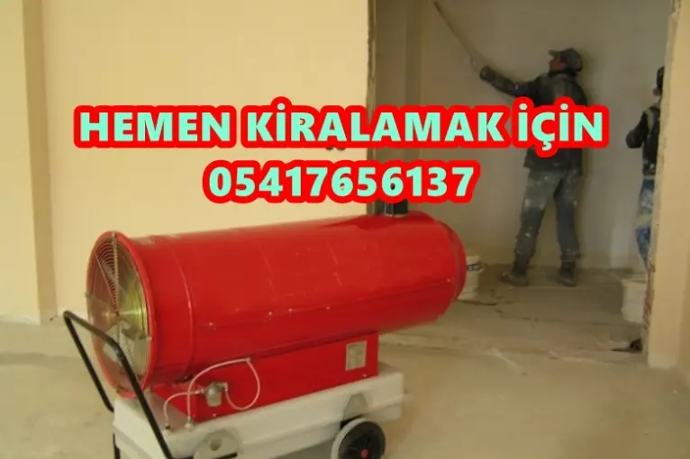 Siirt, Nevşehir ve Bolu İnşaat Kurutma Kiralık Nem Alma Cihazları